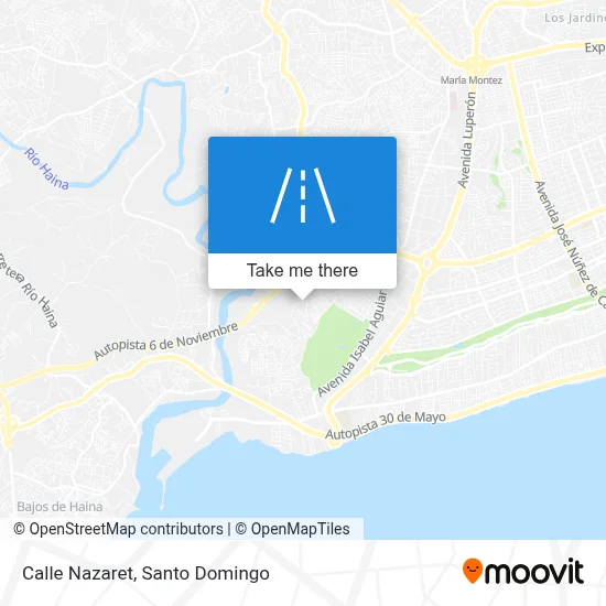 Mapa de Calle Nazaret