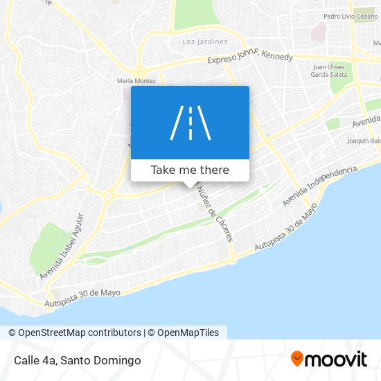 Calle 4a map