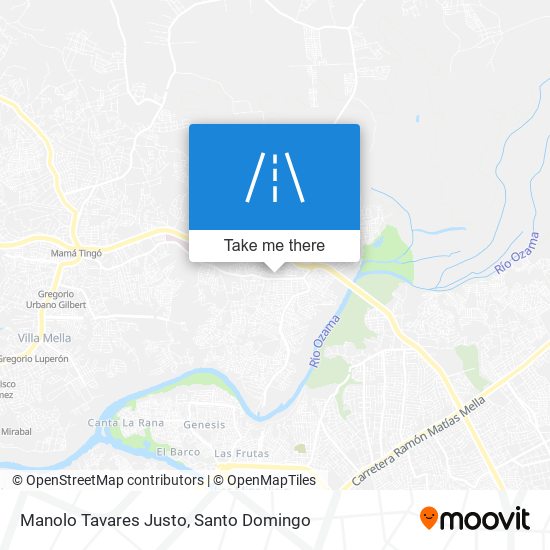Manolo Tavares Justo map