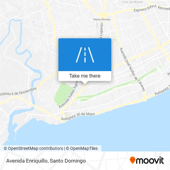 Avenida Enriquillo map