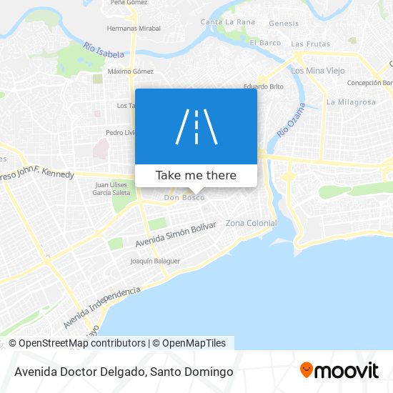 Avenida Doctor Delgado map