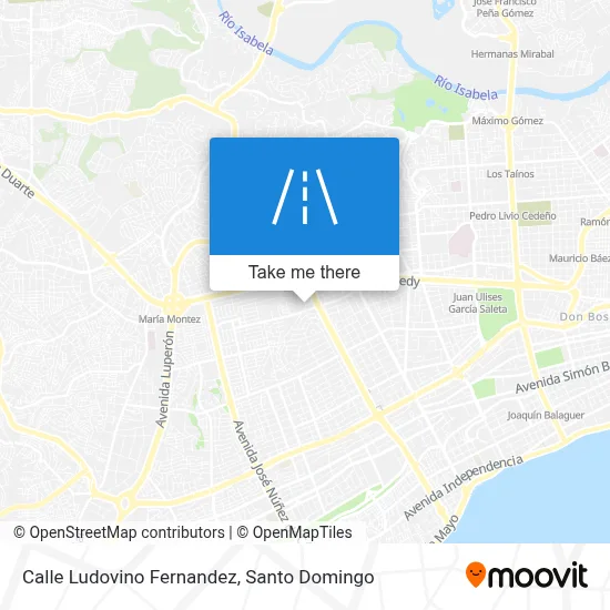 Calle Ludovino Fernandez map