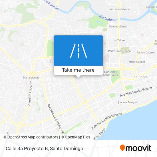 Calle 3a Proyecto B map