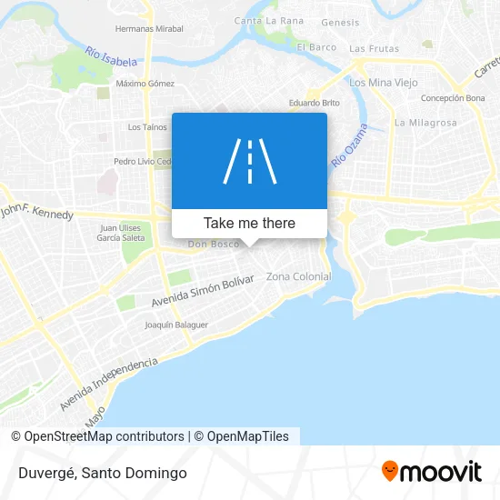 Duvergé map