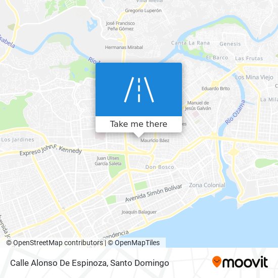Calle Alonso De Espinoza map