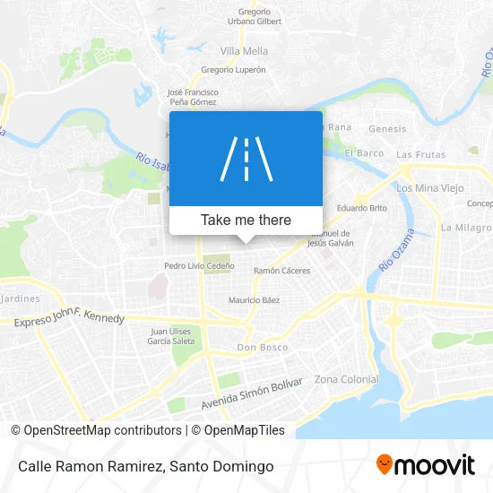 Calle Ramon Ramirez map