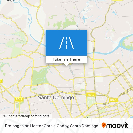 Prolongación Hector Garcia Godoy map