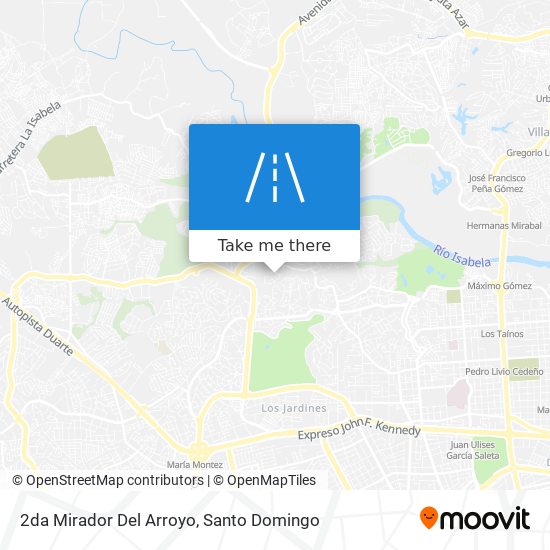 2da Mirador Del Arroyo map