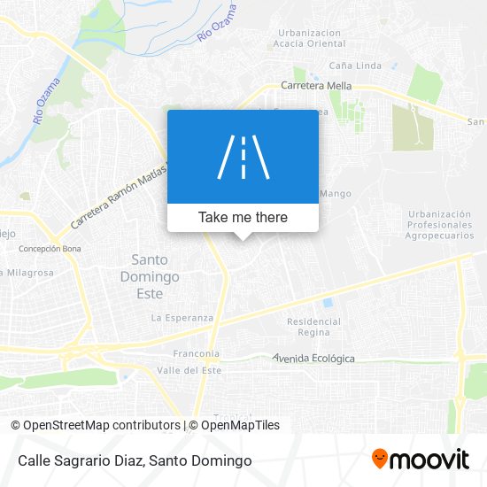 Calle Sagrario Diaz map