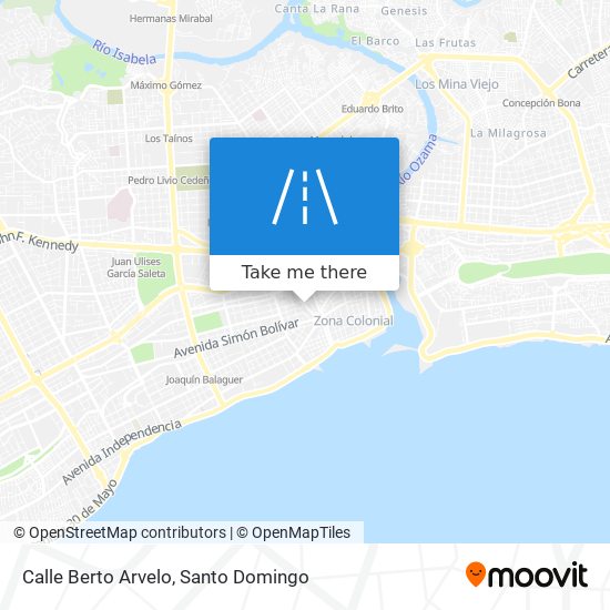 Calle Berto Arvelo map