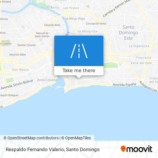 Respaldo Fernando Valerio map