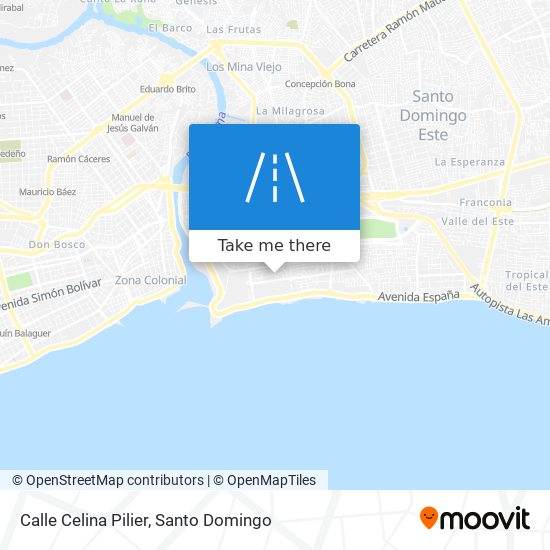 Mapa de Calle Celina Pilier