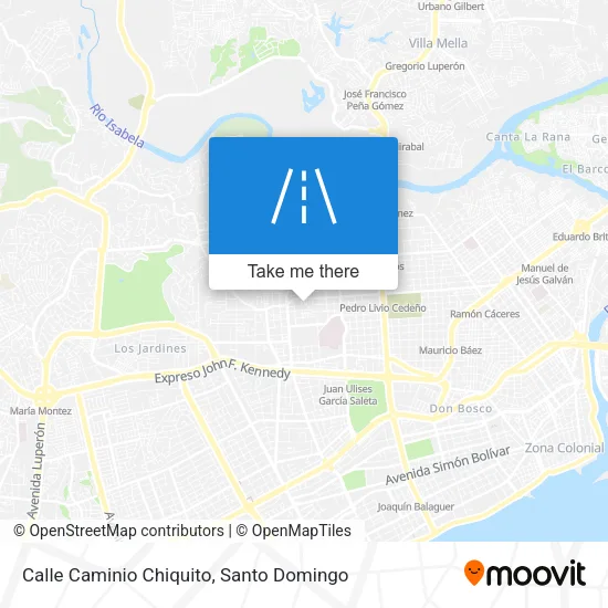 Mapa de Calle Caminio Chiquito