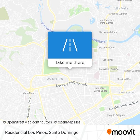 Residencial Los Pinos map