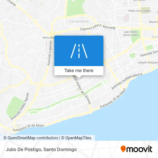 Julio De Postigo map