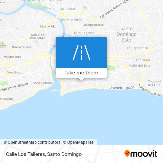 Calle Los Talleres map