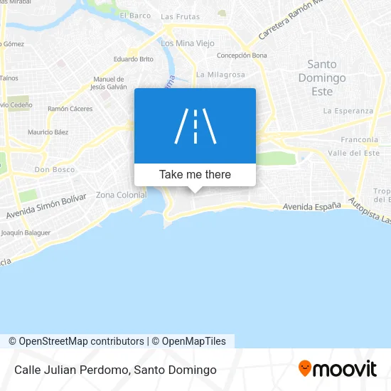 Mapa de Calle Julian Perdomo