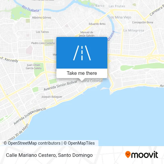 Mapa de Calle Mariano Cestero