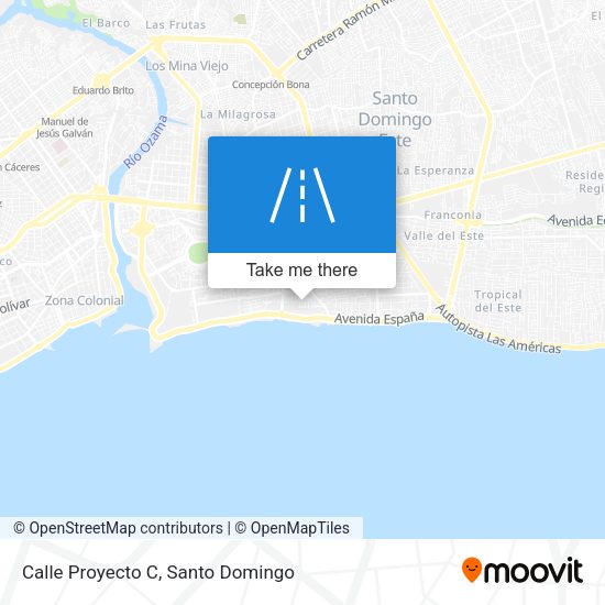 Calle Proyecto C map