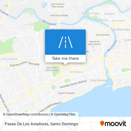 Paseo De Los Aviadores map