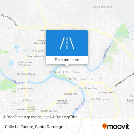 Mapa de Calle La Fuente