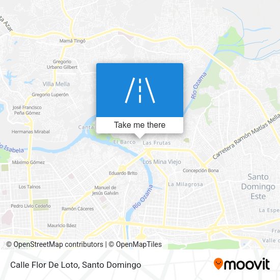 Calle Flor De Loto map