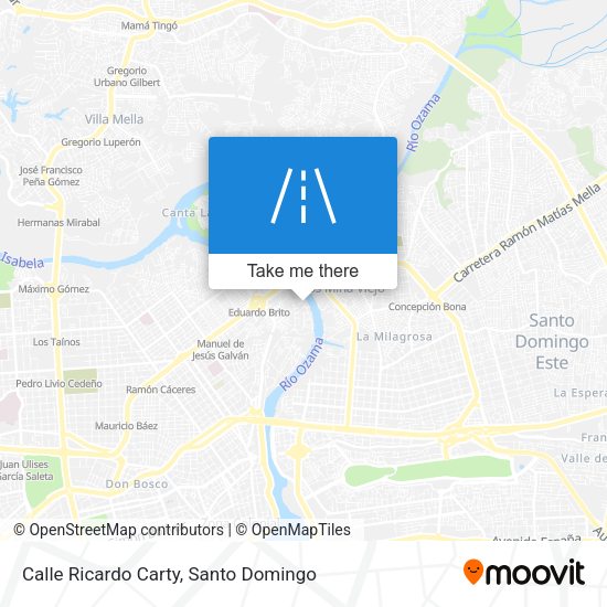 Calle Ricardo Carty map