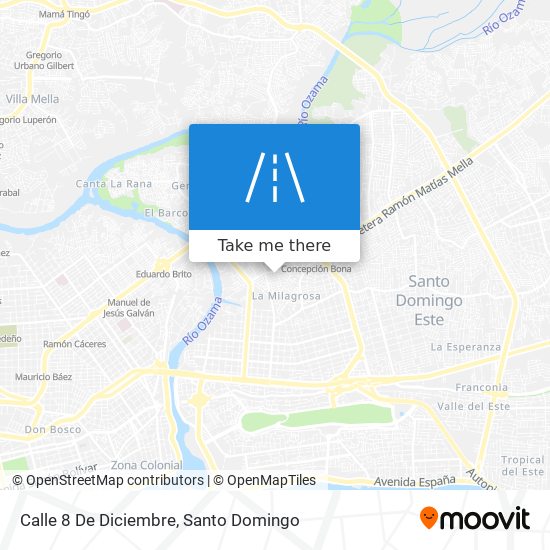 Calle 8 De Diciembre map