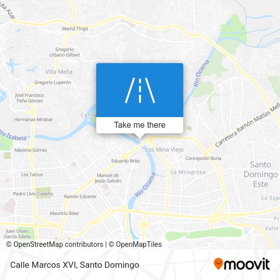 Calle Marcos XVI map