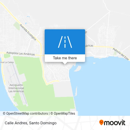 Calle Andres map