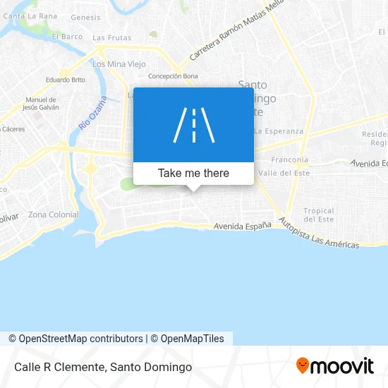 Mapa de Calle R Clemente