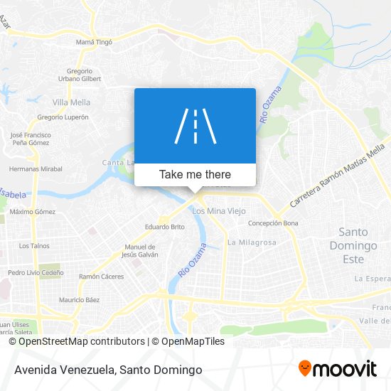 Avenida Venezuela map