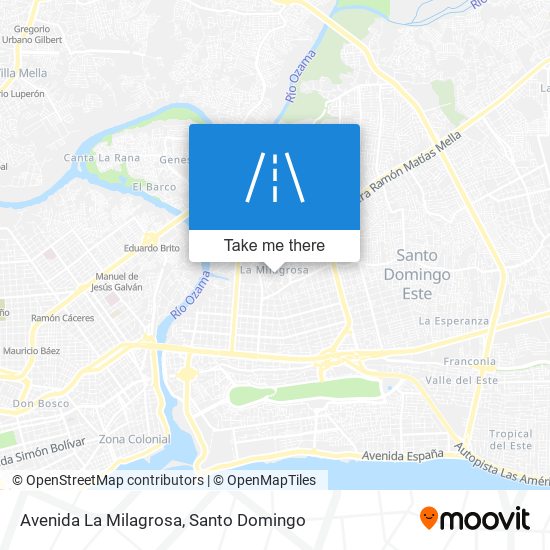 Avenida La Milagrosa map