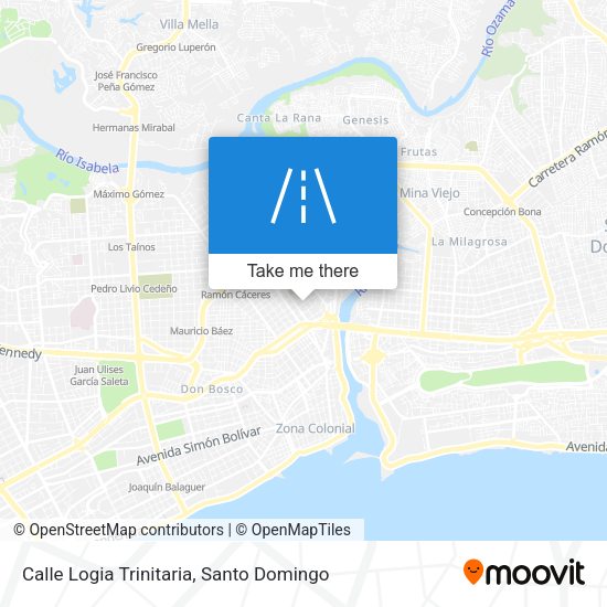 Mapa de Calle Logia Trinitaria