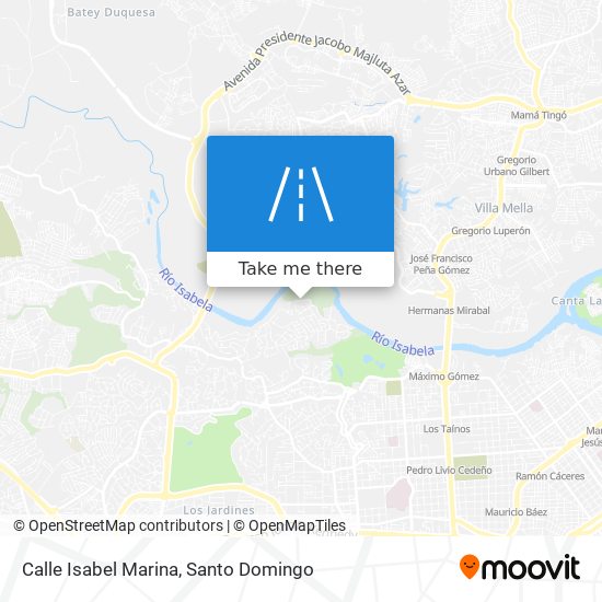 Calle Isabel Marina map