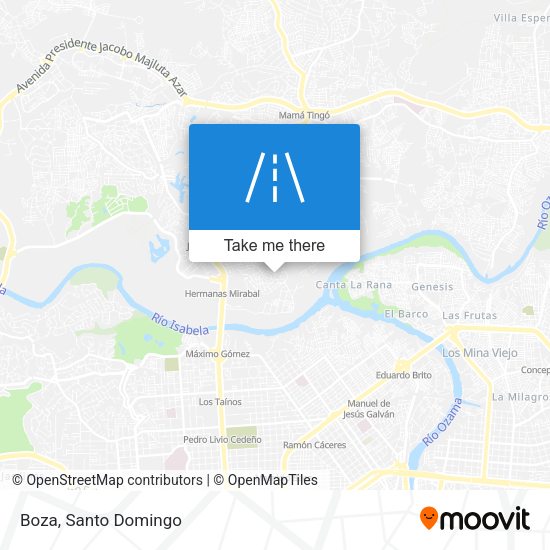 Mapa de Boza