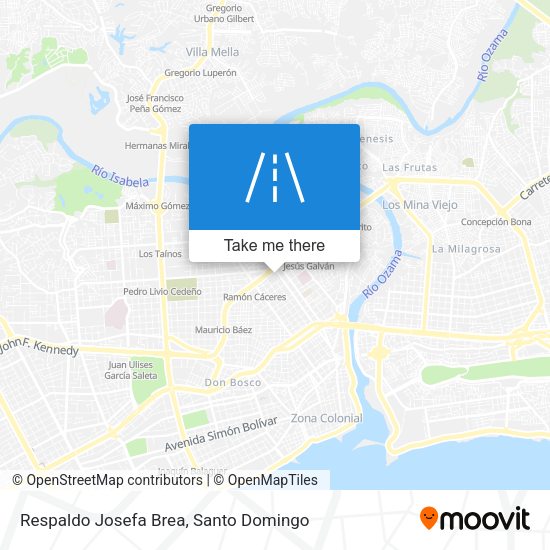 Mapa de Respaldo Josefa Brea