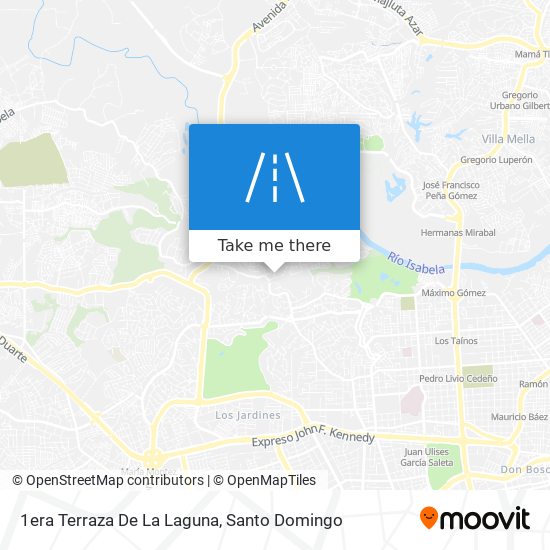 1era Terraza De La Laguna map