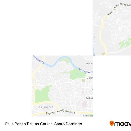 Mapa de Calle Paseo De Las Garzas