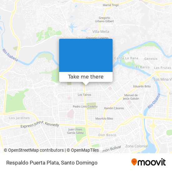 Respaldo Puerta Plata map