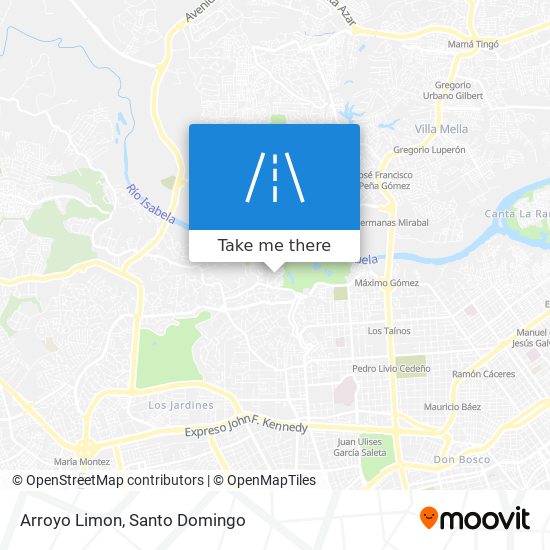 Arroyo Limon map