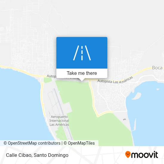Mapa de Calle Cibao