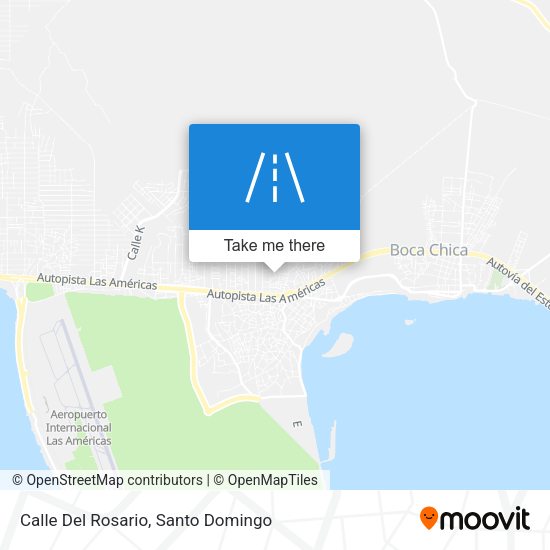 Calle Del Rosario map