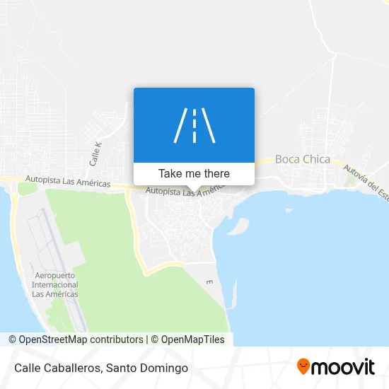 Calle Caballeros map