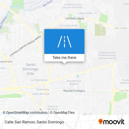 Mapa de Calle San Ramon