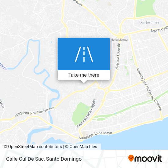 Mapa de Calle Cul De Sac