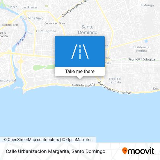 Calle Urbanización Margarita map