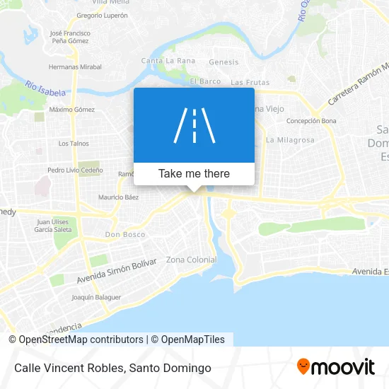 Calle Vincent Robles map