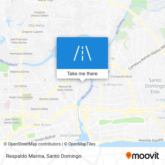 Mapa de Respaldo Marina