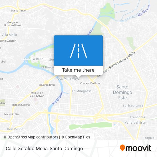 Calle Geraldo Mena map